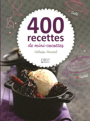 cover image of 400 recettes de mini-cocottes